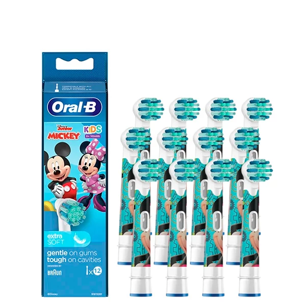 Насадки Oral-B EB10S Extra Soft Mickey (12 шт.) дитячі ЄС