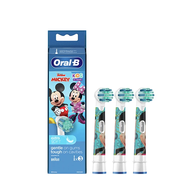 Насадки Oral-B EB10S Extra Soft Mickey (3 шт.) дитячі ЄС