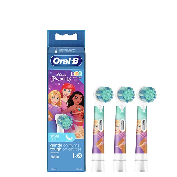 Насадки Oral-B EB10S Extra Soft &quot;Принцеси&quot; дитячі (3 шт.) ЄС