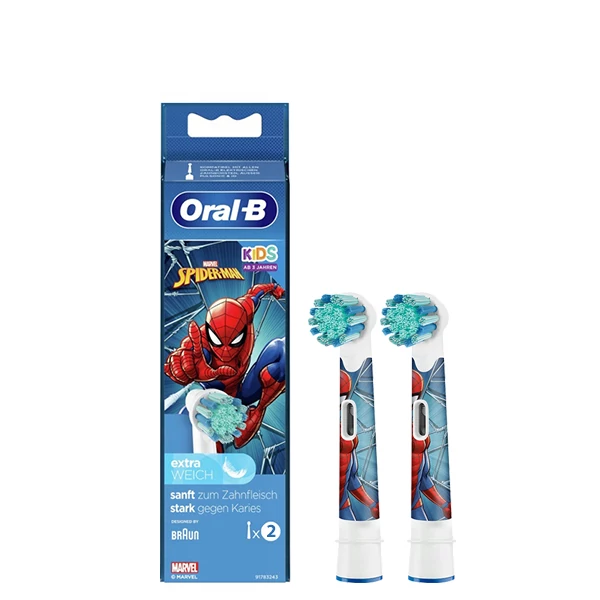 Насадки Oral-B EB10S Extra Soft Spider-Man (2 шт.) дитячі ЄС