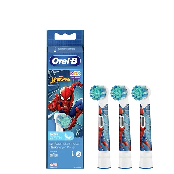 Насадки Oral-B EB10S Extra Soft Spider-Man (3 шт.) дитячі ЄС