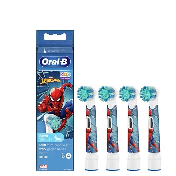 Насадки Oral-B EB10S Extra Soft Spider-Man (4 шт.) дитячі ЄС