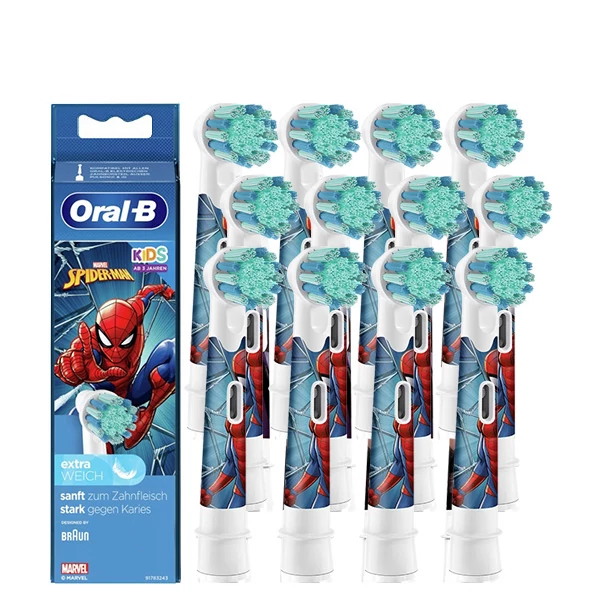 Насадки Oral-B EB10S Extra Soft Spider-Man (12 шт.) дитячі ЄС