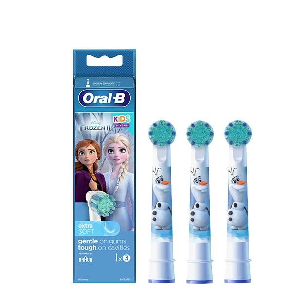 Насадки Oral-B EB10S Pro Kids Frozen &quot;Крижане серце&quot; на зубну щітку (3 шт.) ЄС