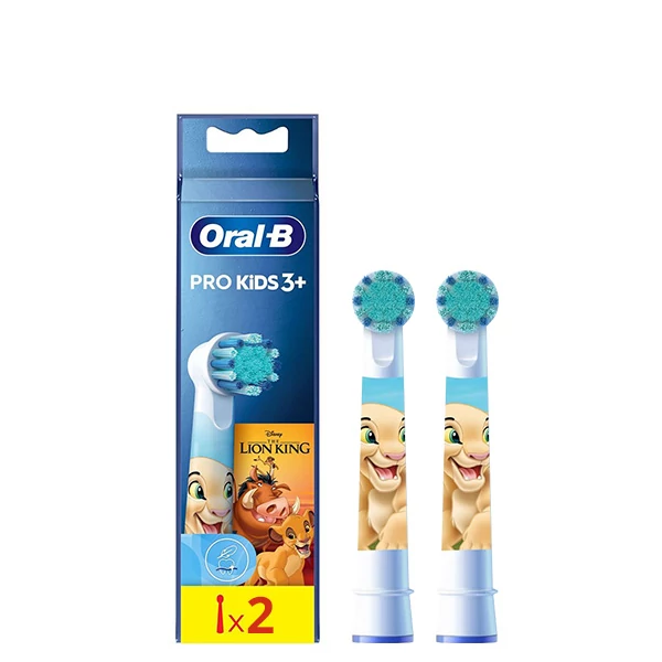 Насадки Oral-B EB10S Pro Kids The Lion King White на зубну щітку (2 шт.) ЄС
