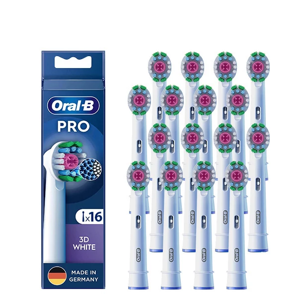 Насадки Oral-B EB18pRX Pro 3D White Luxe на зубну щітку (16 шт.) ЄС