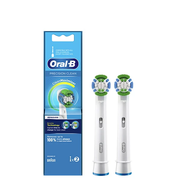 Насадки Oral-B EB20RB Precision Clean CleanMaximiser (2 шт.) на зубну щітку