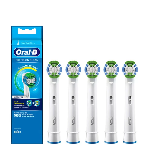 Насадки Oral-B EB20RB Precision Clean CleanMaximiser (5 шт.) на зубну щітку