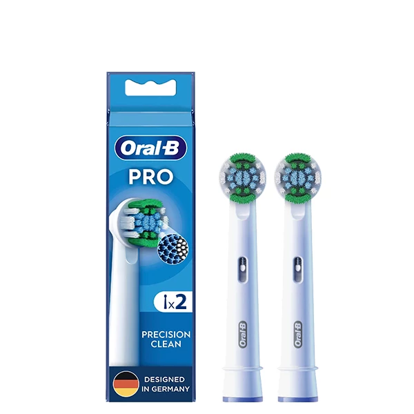 Насадки Oral-B EB20RX Pro Precision Clean на зубну щітку (2 шт.) ЄС