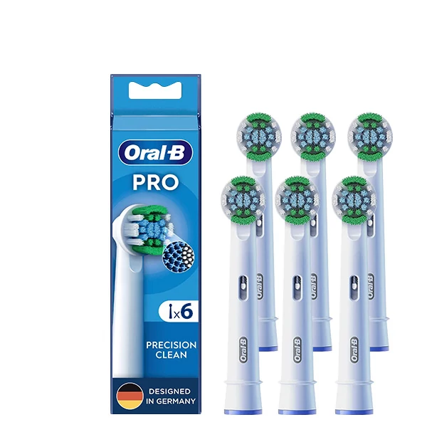 Насадки Oral-B EB20RX Pro Precision Clean на зубну щітку (6 шт.) ЄС