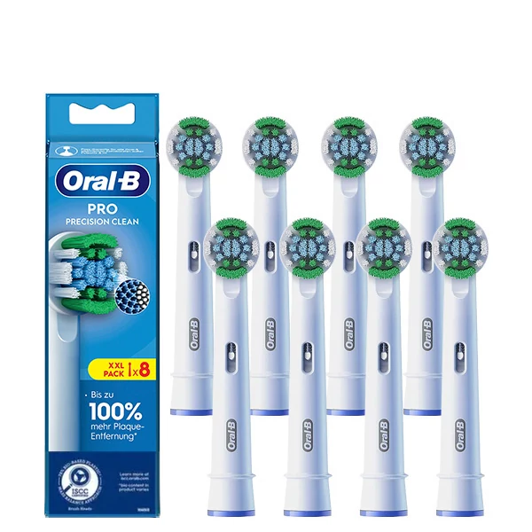 Насадки Oral-B EB20RX Pro Precision Clean на зубну щітку (8 шт.) ЄС