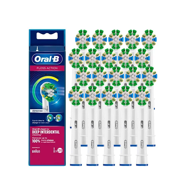 Насадки Oral-B EB25RB Floss Action CleanMaximiser (20 шт.) на зубну щітку