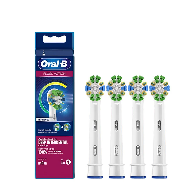 Насадки Oral-B EB25RB Floss Action CleanMaximiser (4 шт.) на зубну щітку