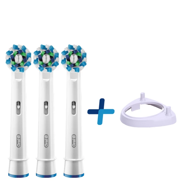 Насадки Oral-B EB50 Cross Action (3 шт.) + підставка ЄС