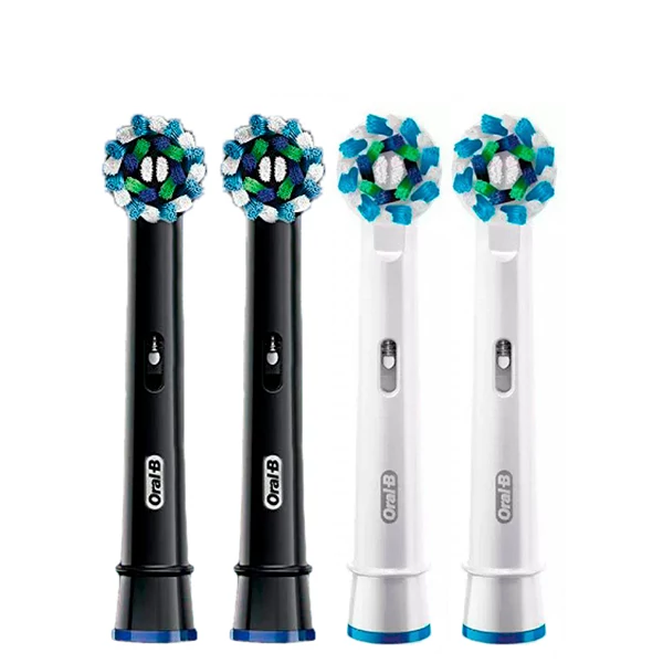Насадки Oral-B набір EB50 Cross Action (2 шт.) + EB50BK (2 шт.) ЄС