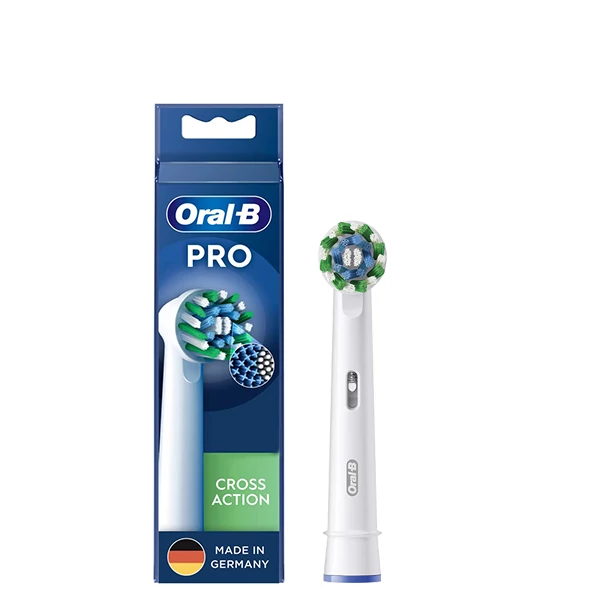 Насадка Oral-B EB50RX Pro Cross Action White на зубну щітку (1 шт.) ЄС