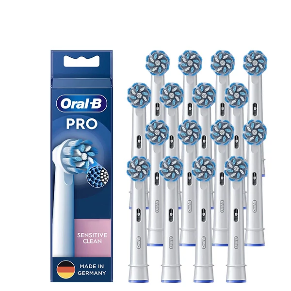 Насадки Oral-B EB60X Pro Sensitive Clean на зубну щітку (16 шт.)