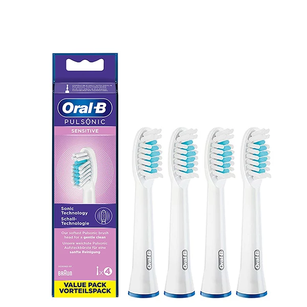 Насадки Oral-B Pulsonic Sensitive (4 шт.) для зубних щіток