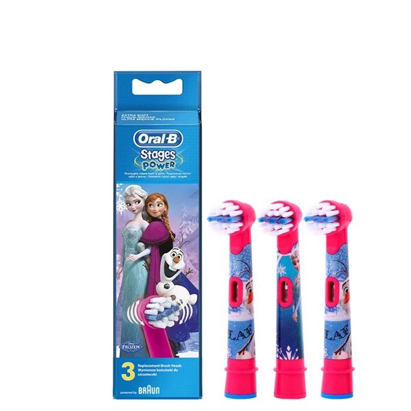 Насадки Oral-B Stages Power EB10 Frozen Крижане серце дитячі 3 шт ЄС