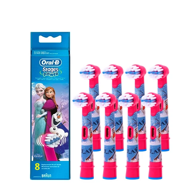 Насадки Oral-B Stages Power EB10 Frozen Крижане серце дитячі (8 шт.) ЄС