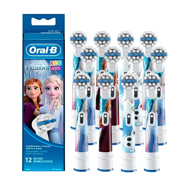 Насадки Oral-B Stages Power EB10 Frozen "Крижане серце 2" дитячі (12 шт.)