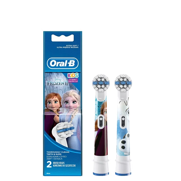 Насадки Oral-B Stages Power EB10 Frozen &quot;Крижане серце 2&quot; дитячі (2 шт.)