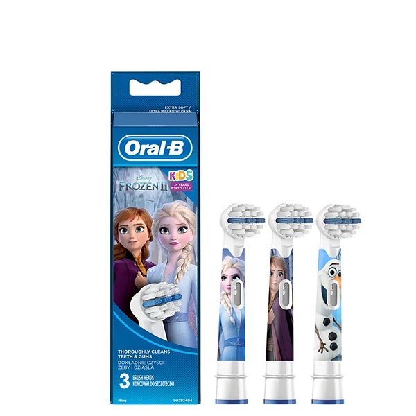 Насадки Oral-B Stages Power EB10 Frozen &quot;Крижане серце 2&quot; дитячі (3 шт.)
