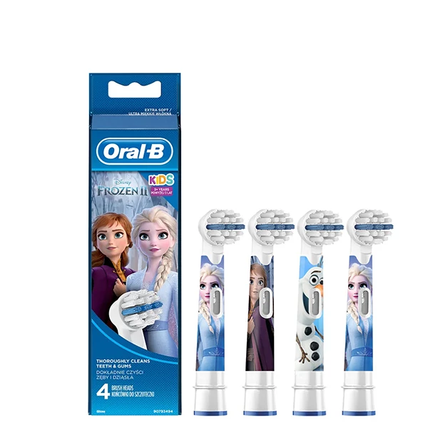 Насадки Oral-B Stages Power EB10 Frozen &quot;Крижане серце 2&quot; дитячі (4 шт.) ЄС