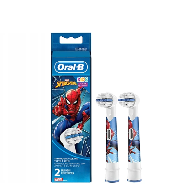 Насадки Oral-B Stages Power EB10 Marvel Spider-Man дитячі (2 шт.) ЄС