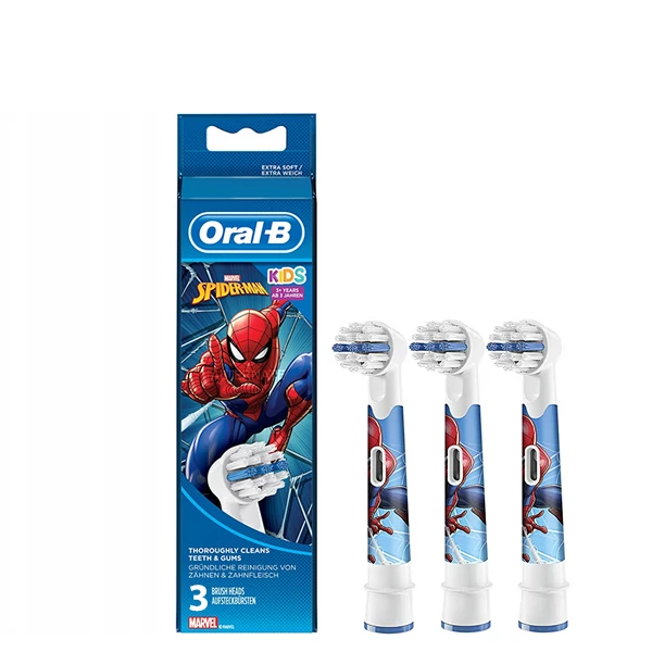 Насадки Oral-B Stages Power EB10 Marvel Spider-Man дитячі (3 шт.) ЄС