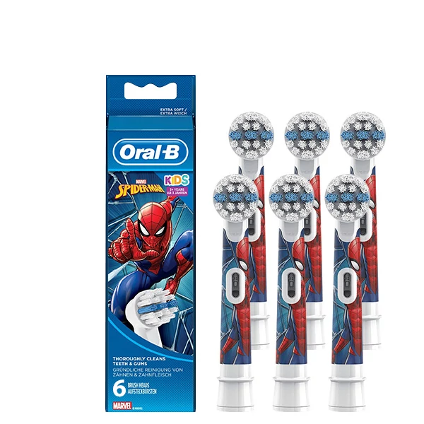 Насадки Oral-B Stages Power EB10 Marvel Spider-Man дитячі 6 шт.