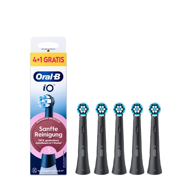 Насадки Oral-B iO RB SB Gentle Care Black (5 шт.)