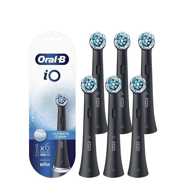Насадки Oral-B iO RB CB Ultimate Clean Black (6 шт.) ЄС