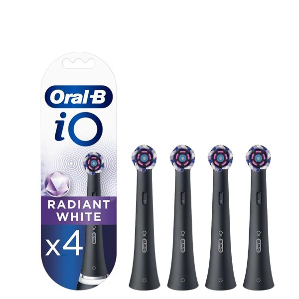 Насадки Oral-B iO RB WB Radiant White Black (4 шт.) ЄС