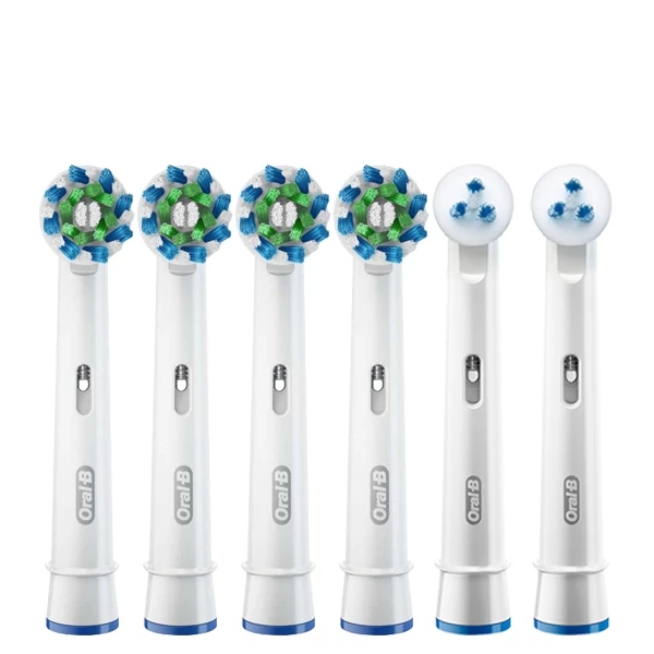 Антибактеріальні насадки Oral-B набір PRO (EB50AB-4 + Power Tip-2) ЄС