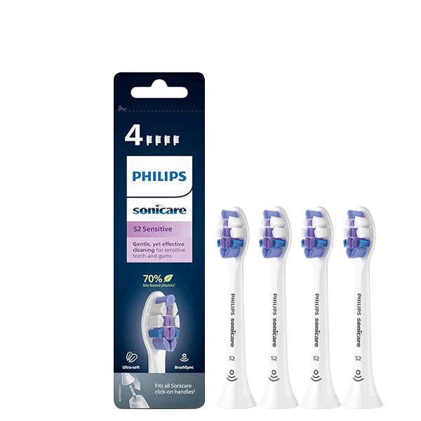 Насадки Philips Sonicare S2 Sensitive HX6054/10 White (4 шт.)