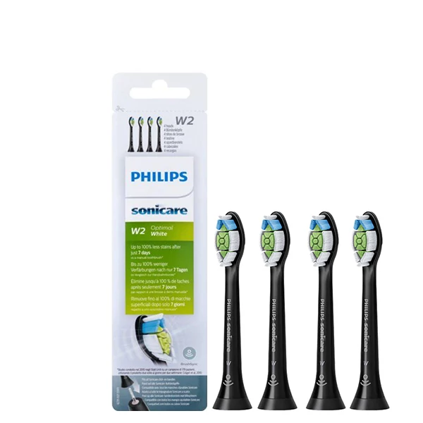 Насадки Philips Sonicare W Optimal White HX6064/11 Black 4 шт.