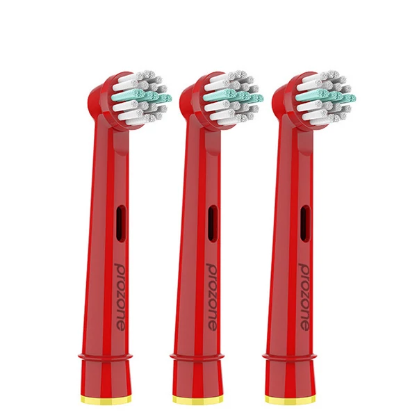 Насадки ProZone Classic-Kids Red для зубної щітки Oral-B (3 шт.)