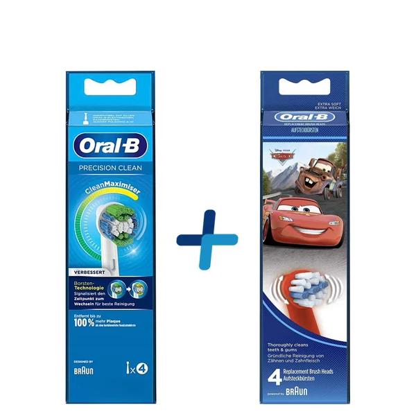 Насадки Oral-B набір EB20RB (4 шт) + EB10 Тачки (4 шт)