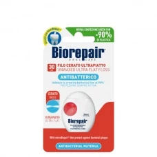Зубна стрічка-флос BIOREPAIR &quot;Позбавлення від чутливості&quot; з гідроксиапатитом і цинком РСА, 30 м