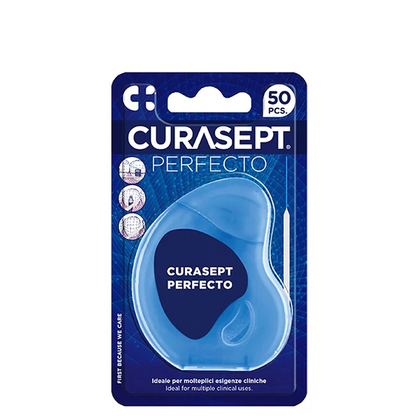 Зубна нитка Curasept Floss Perfecto для очищення міжзубних проміжків (50 шт.) ЄС