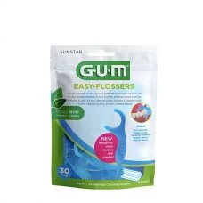 Зубні нитки GUM Easy-Flossers Cool Mint (50 шт.) ЄС