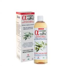 Ополіскувач Alfa Herbal Fluor+ трав'яний (500 мл.) ЄС