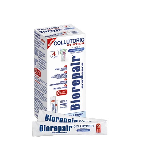 Ополіскувач BIOREPAIR PLUS &quot;Професійне відновлення та захист&quot; в стіках (12/12 мл)