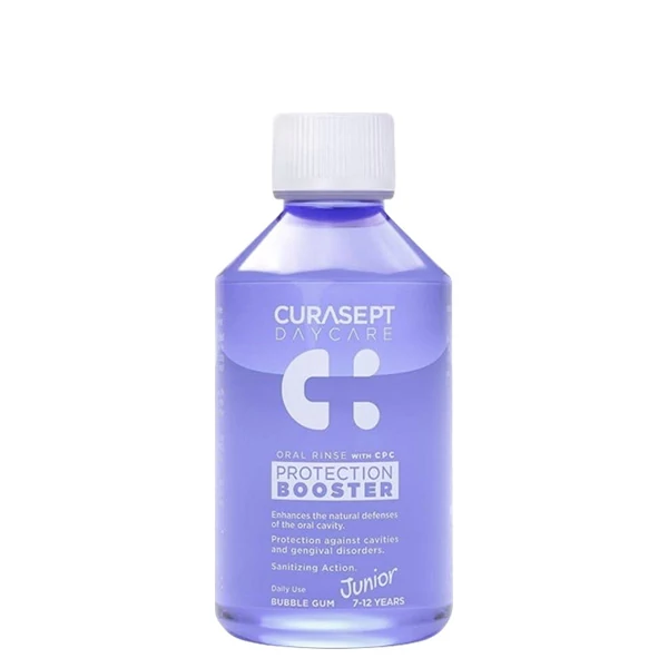 Ополіскувач Curasept Junior Bubble Gum для дітей 7+ років (250 мл.) ЄС