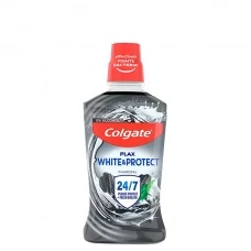 Ополіскувач для рота Colgate Plax White+Charcoal 0% Alcohol (500 мл.) ЄС