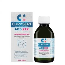 Ополіскувач для рота Curasept ADS 212 з хлоргексидином 0,12% (200 мл.) ЄС
