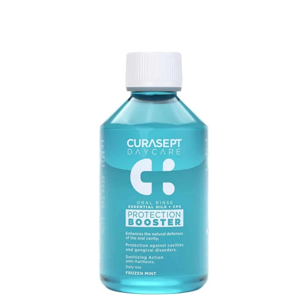 Ополіскувач Curasept Daycare Booster Frozen Mint антибактеріальний (250 мл.) ЄС
