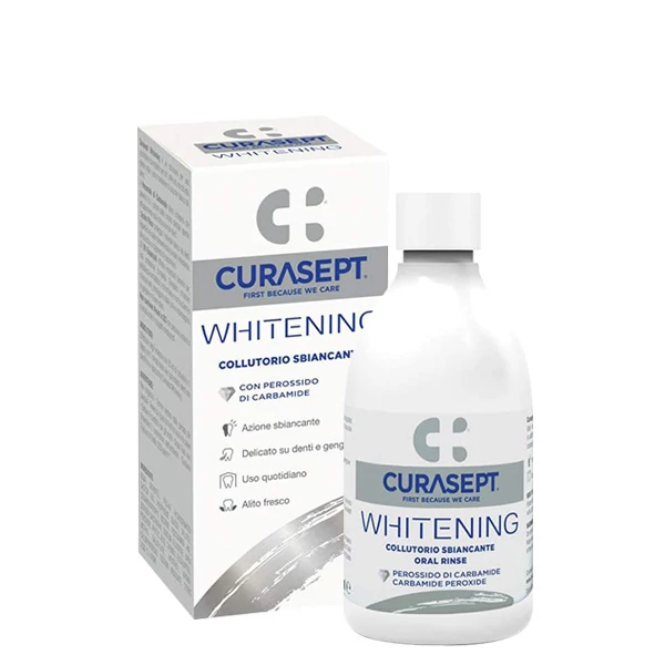 Ополіскувач Curasept Whitening для відбілюювання (220 ppm) (300 мл.) ЄС