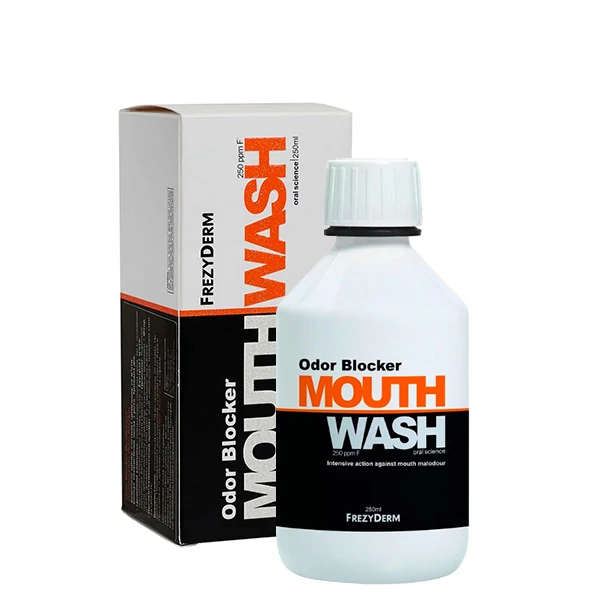 Рідкий блокатор запахів Frezyderm проти неприємного запаху з рота (250 мл.) ЄС